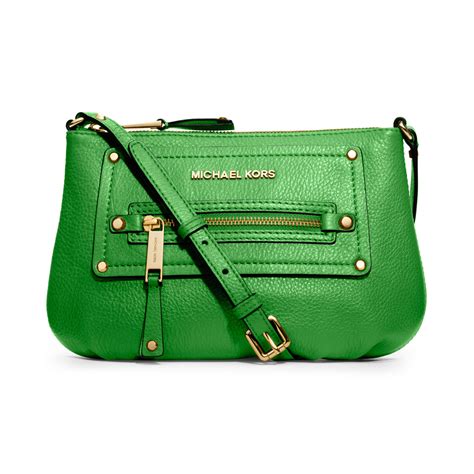 michael kors crossbody bag green|Michael Kors green bag outlet.